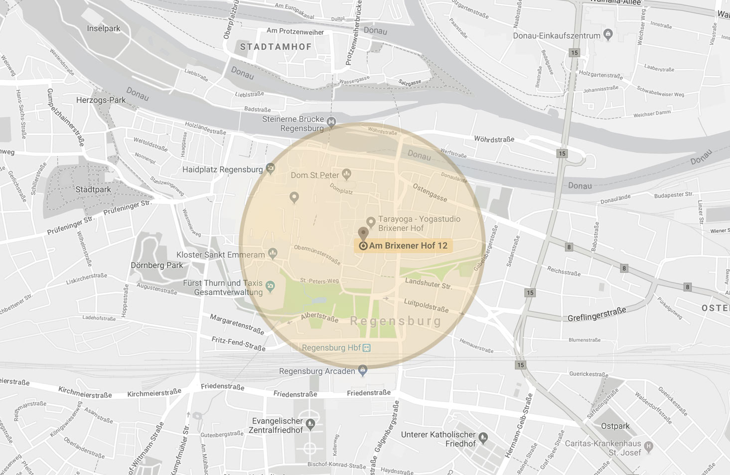 googlemaps-addresse-osteopathie-brenner-in-regensburg